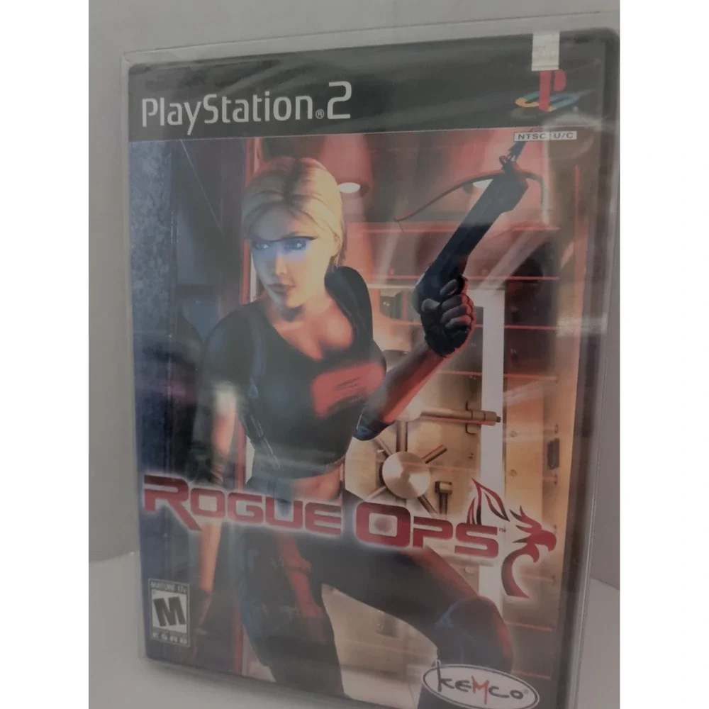 Rogue Ops Sony PlayStation 2 PS2 Kemco 2003 NTSC U/C New Factory Sealed